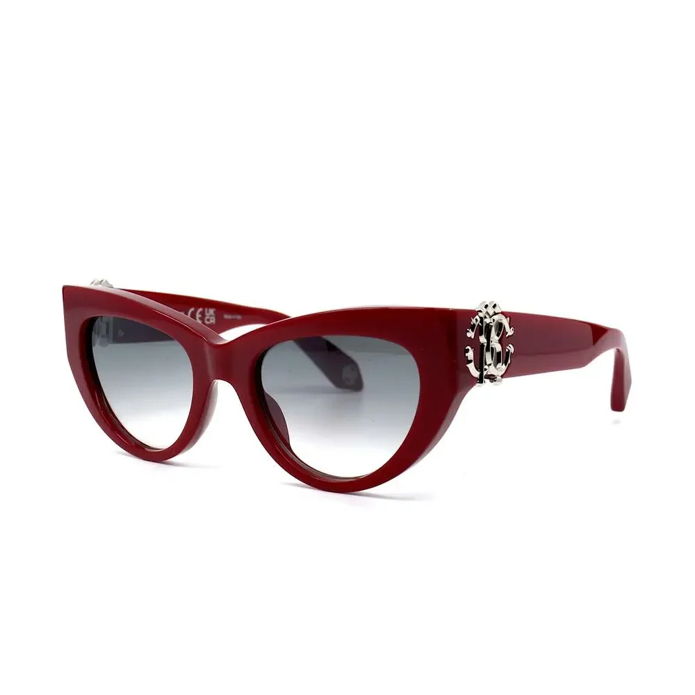 NEW ROBERTO CAVALLI SRC017M 9EZX SHINY RED GREY AUTHENTIC SUNGLASSES